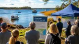 Isabella Lövin i Gävle – Östersjön och förslag om nytt marint reservat i fokus