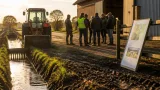 Jordbruksverkets GD besökte Hallands gårdar: markavvattning, tillståndsproblem och klimat i fokus