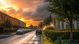 Klart i natt — övergång till ostadigare väder med regn under onsdag-torsdag i Holma
