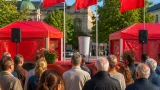Mikael Damberg besöker flera orter i Örebro län under dagstur med kampanjaktiviteter