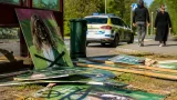 Polisanmälan efter att Miljöpartiets valaffischer vandaliserats i Bergkvara