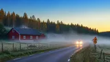 Stabilt och svalt väder i Hedås – dimma väntas natten mot onsdag
