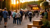 Vulkandagarna i Degerfors samlade stora publikströmmar när marknad och musik förenades