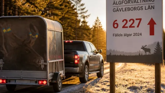 Fler älgar fälldes i Gävleborg – avskjutningsmålen höjs kraftigt inför säsongen