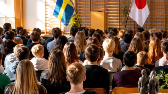 Japans ambassadör besökte Uddevalla – möten med skola, kommun och Torp