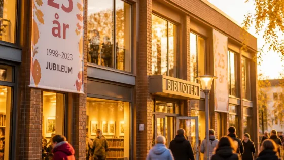 Kumla bibliotek firar 25 år med fullmatad jubileumsvecka i oktober