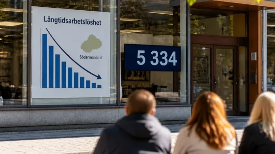 Lägsta andel långtidsarbetslösa i Södermanland sedan 2009 – ändå näst högst i landet