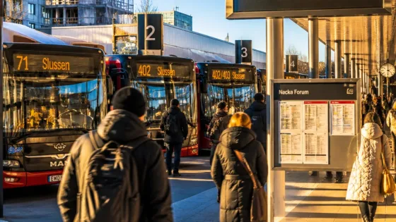 Miljöpartiet: Kraftig förstärkning av busstrafiken i Nacka nästa år