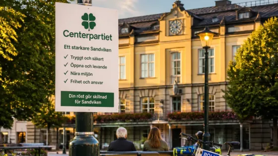 Sandviken inför valet: trygghet, frihet och lokal styrning i fokus