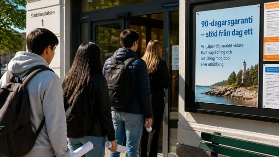 Socialdemokrater föreslår 90‑dagarsgaranti för unga i Nynäshamn