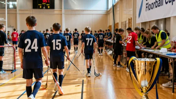 Sollentuna höll stor innebandyfest – 92 lag och 1 345 deltagare i Floorball Cup