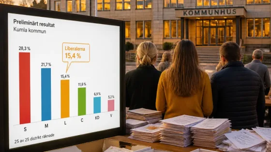 Stor liberal framgång i Kumla – kan bli vågskål i kommunpolitiken