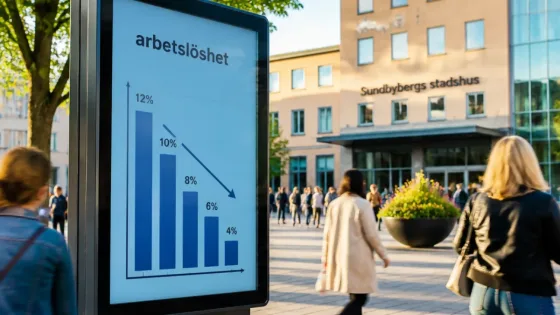 Sundbyberg: Lägsta arbetslösheten bland utlandsfödda på sju år