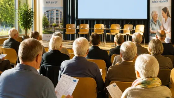 Vad innebär en god ålderdom på Lidingö? Lokal debatt om bostäder, hemtjänst och bemanning