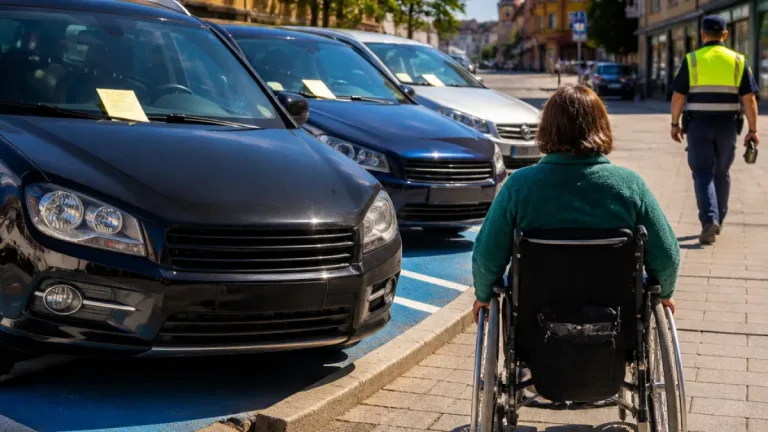 386 böter för felparkering på handikapplatser i Västerås – oro bland rörelsehindrade