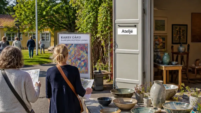 45 konstnärer öppnar ateljéer i Täby under årlig konstrunda
