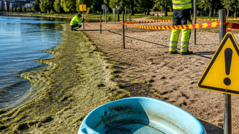 Algvarning i Norrköping – flera badplatser avråds från bad