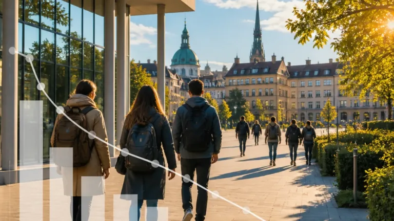 Andelen nybörjarstudenter från Örebro som stannar i hemlänet är lägst på minst 15 år