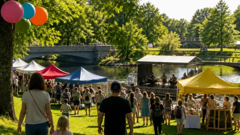 Ängelholm får ny heldagsfestival: Kultur längs ån fyller Järnvägsparken 29 augusti