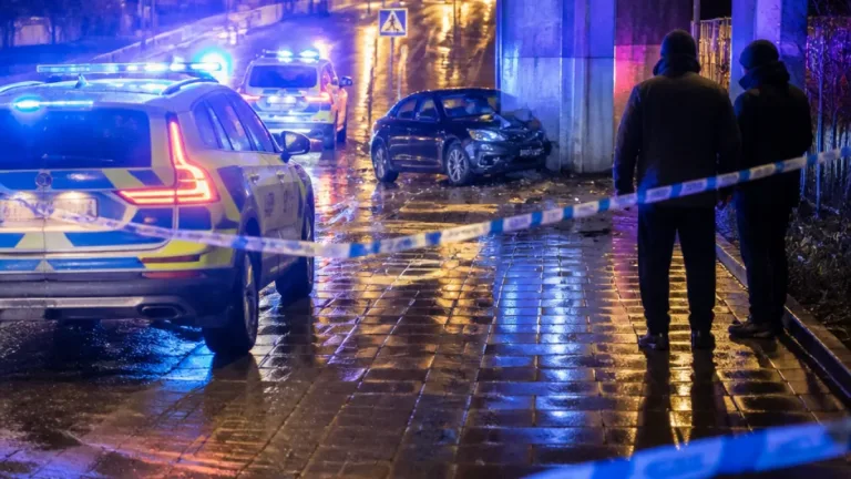 Anställd vid länssjukhus misstänks för sexuellt brott – flykt och krasch efter polisjakt
