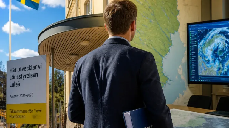 Anton Lindfors ny chef för samhällsskyddet i Norrbotten – fokus på civilt försvar