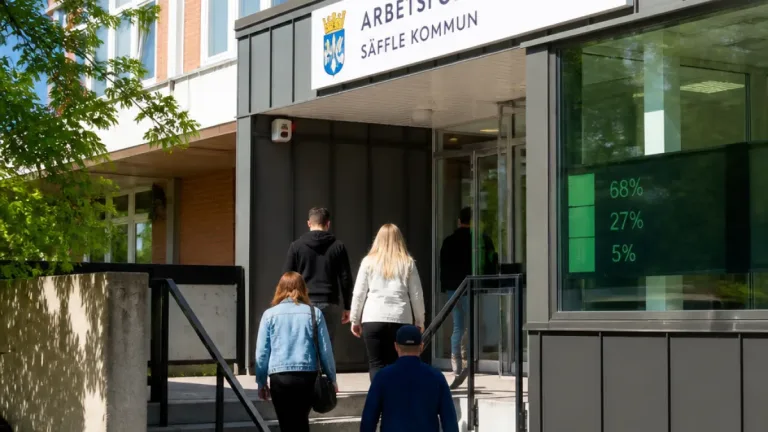 Arbetslösheten i Säffle sjunker markant – fortsatt högre än länssnittet