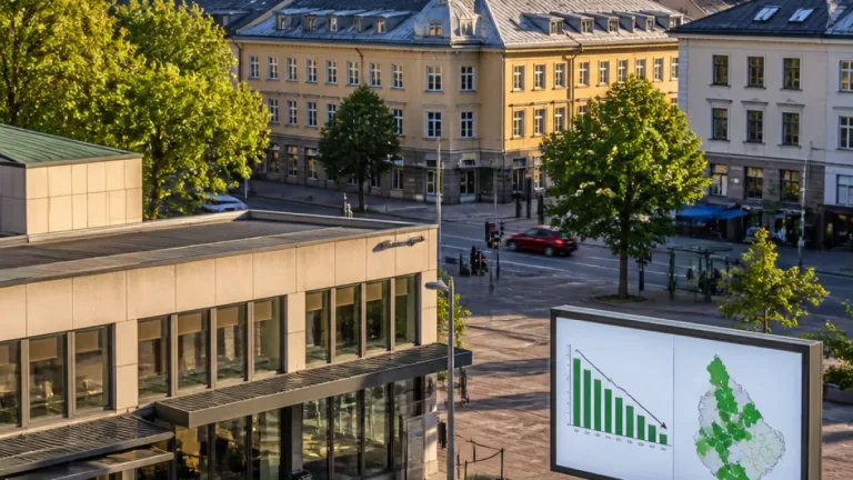 Arbetslösheten i Värmland fortsätter ner — 13 av 16 kommuner visar förbättring