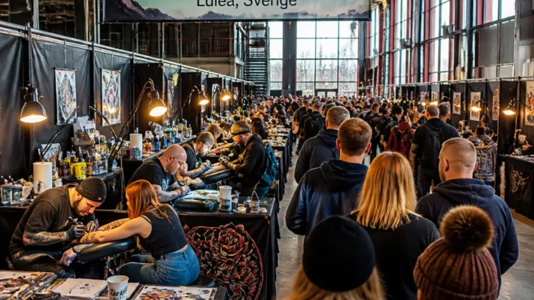 Arctic Ink Fair i Luleå drog samma publik: cirka 1 000 tatueringar och 40 artister