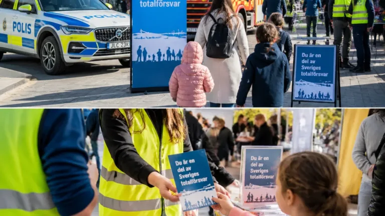 Beredskapsdagen i Märsta centrum samlar kommun, polis och räddningstjänst