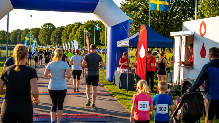 Blodomloppet återvänder till Kalmar 3 september – chans att springa och bli blodgivare