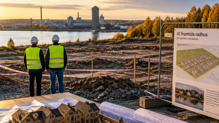 Boden får bygglov för 41 radhus på Ägir – byggstart planeras hösten 2026
