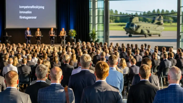 Bred samsyn kring näringslivets roll i totalförsvaret under konferens i Östergötland
