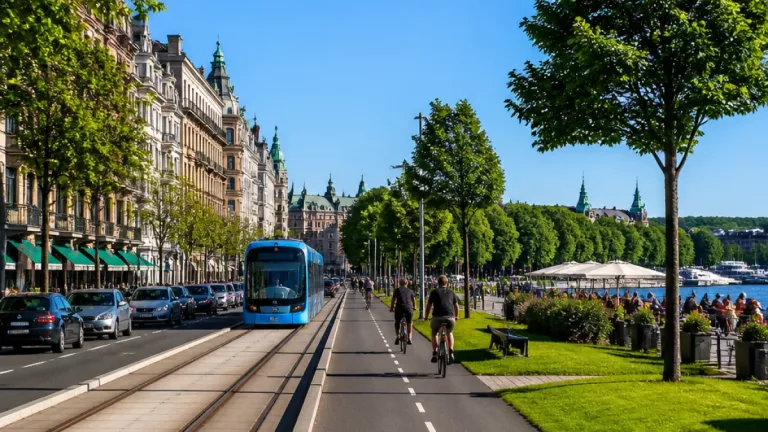 Centerförslag: Gör om Strandvägen till strandpark i centrala Stockholm