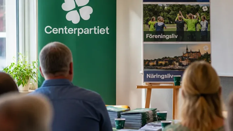 Centerpartiet i Södertälje prioriterar skola, föreningsliv och näringsliv