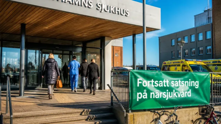 Centerpartiet lovar fortsatt satsning på Oskarshamns sjukhus inför regionvalet