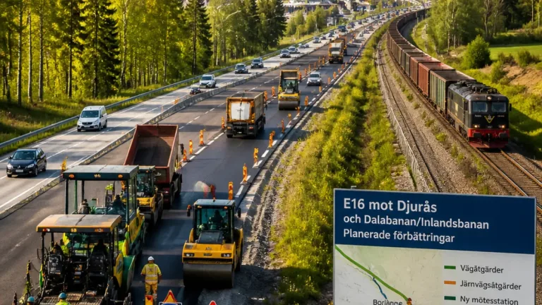 Debatt om vägar och tåg sätter Dalarnas infrastruktur i politiskt fokus