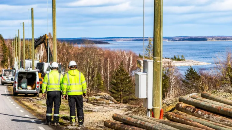 E.ON förnyar 56 km elledning till Karlskrona – 160 miljoner satsas för ökad leveranssäkerhet
