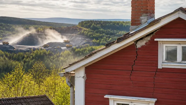 Efter sprängningarna i Ragunda: ägare vågar inte elda – oro för murstocksskador