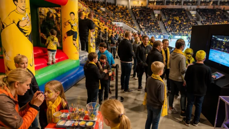 Familjedag i Kristianstad Arena när IFK tar emot Önnered
