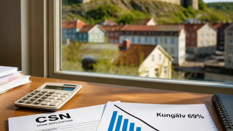 Färre i Kungälv tar studielån — andelen minskar för tredje året i rad