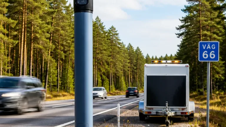 Fartkameror på riksväg 66 tar flest bilister i Västmanland – del av nationell topp-10