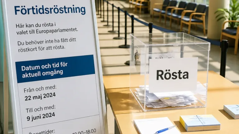 Fel i förtidsröstning i Karlskoga – Valmyndigheten uppmanar vissa att rösta igen