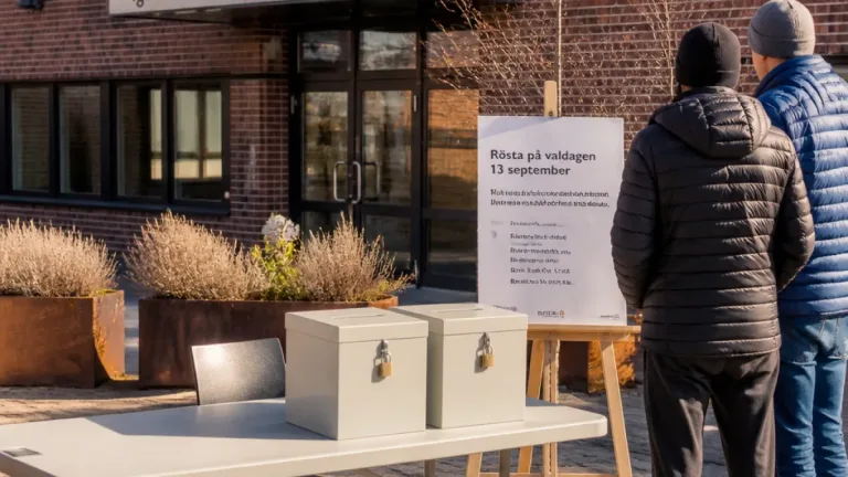 Fel vid förtidsröstning i Nacka – två lokaler drabbade, väljare rekommenderas rösta igen