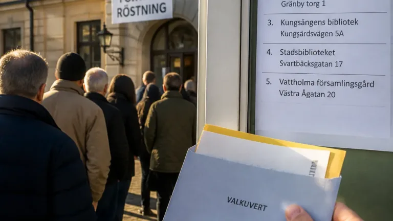 Felregistreringar i förtidsröstningen oroar – så ska drabbade väljare agera
