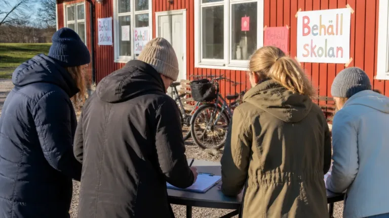 Föräldrar i Vittskövle samlar namn för att rädda skolan i Kristianstad
