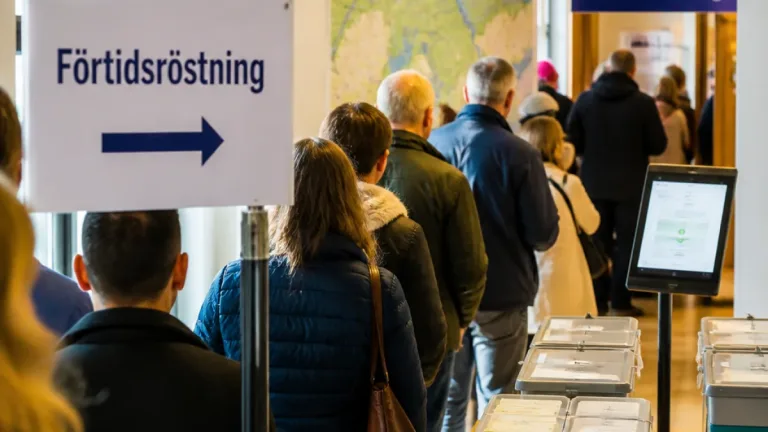 Förtidsröstningen skenar i Örebro län – över 64 000 har redan röstat