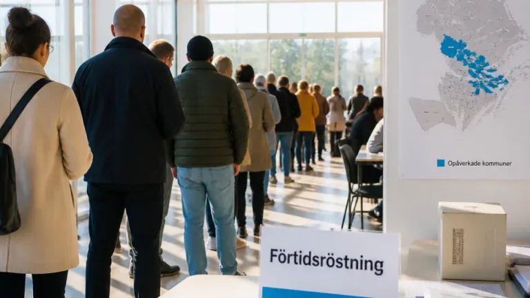 Förtidsröstningen skjuter i höjden i Botkyrka – flera Stockholmskommuner helt opåverkade av registreringsfel