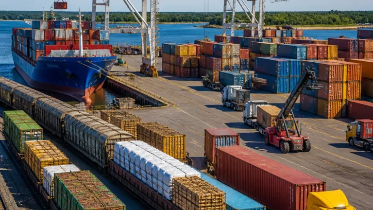 Gävle hamn: containervolymen ökade med 16 procent första halvåret 2026