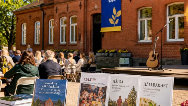 Grimslövs folkhögskola firar 150 år med återinvigning och framtidssatsningar