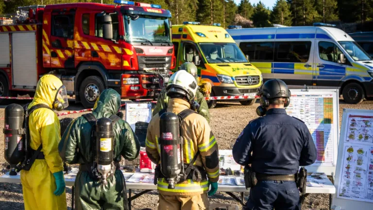 Grundläggande CBRNE-utbildning samlar blåljuspersonal för ökad säkerhet och samverkan
